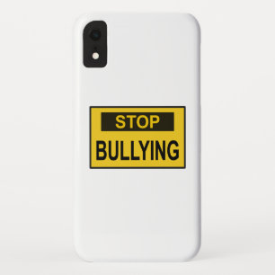 Case-Mate iPhone Case Cesser le signe d'intimidation jaune