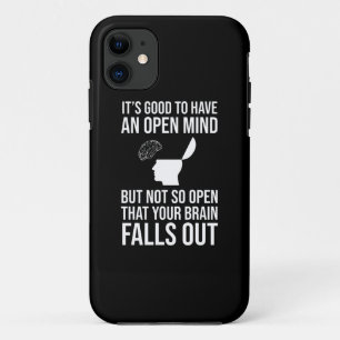 Case-Mate iPhone Case C'est bien d'avoir un esprit ouvert et drôle et sc