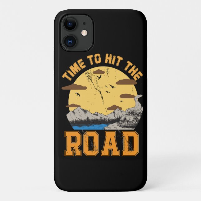 Coques Case-Mate iPhone C'est l'heure de prendre la route  (Dos)