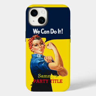 Coque Pour iPhone 14 C'est votre Rosie Party personnalisée Personnalise