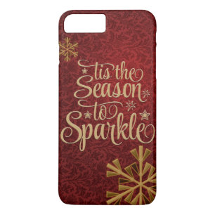 Case-Mate iPhone Case Cette Saison De Sparkle iPhone 8 Couverture