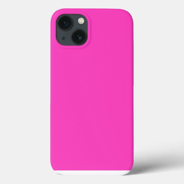 Coques Case-Mate iPhone Chaîne rose néon (Verso)