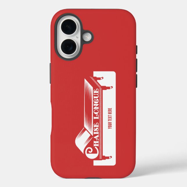 Coques Case-Mate iPhone Chaise Longue (Verso)