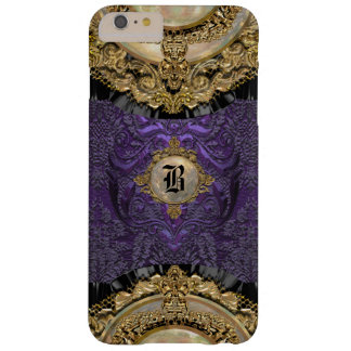 Coque Barely There iPhone 6 Plus Chalchadoriz Royale Élégant Monogramme mince