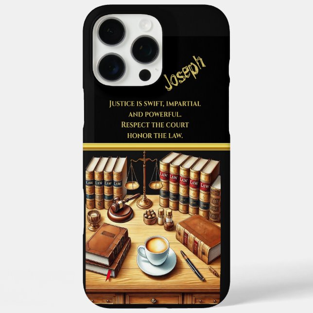 Coques Case-Mate iPhone Chambre de justice et résolution (Verso)