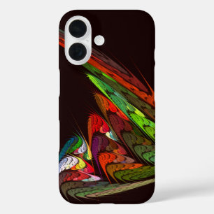 Coques iPhone 16 Chameleon Art Abstrait