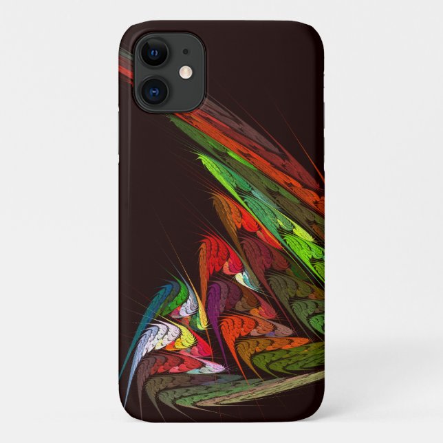 Coques Case-Mate iPhone Chameleon Art Abstrait (Dos)