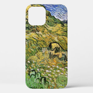 Coque iPhone 12 Champ avec meules de blé par Vincent van Gogh