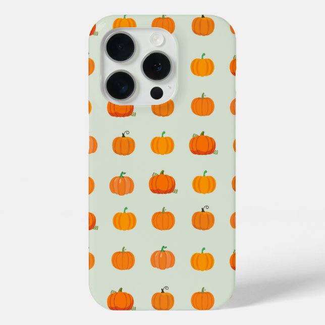 Coques Case-Mate iPhone Champ de citrouilles (Verso)