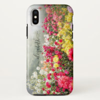 Champ de fleurs de Dahlia