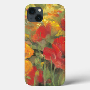 Etui iPhone 13 Champ de pavot oriental
