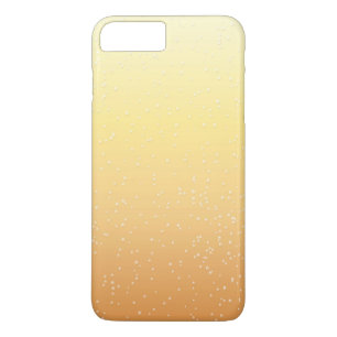 Coque iPhone 7 Plus Champagne avec petites bulles Art Arrière - plan