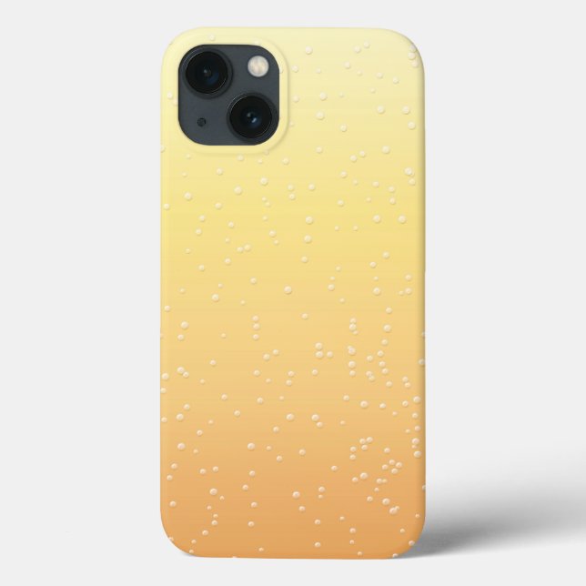 Coques Case-Mate iPhone Champagne avec petites bulles Art Arrière - plan (Verso)