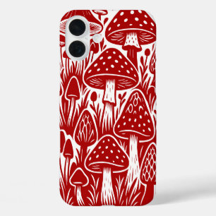 Coques iPhone 16 Plus Champignons