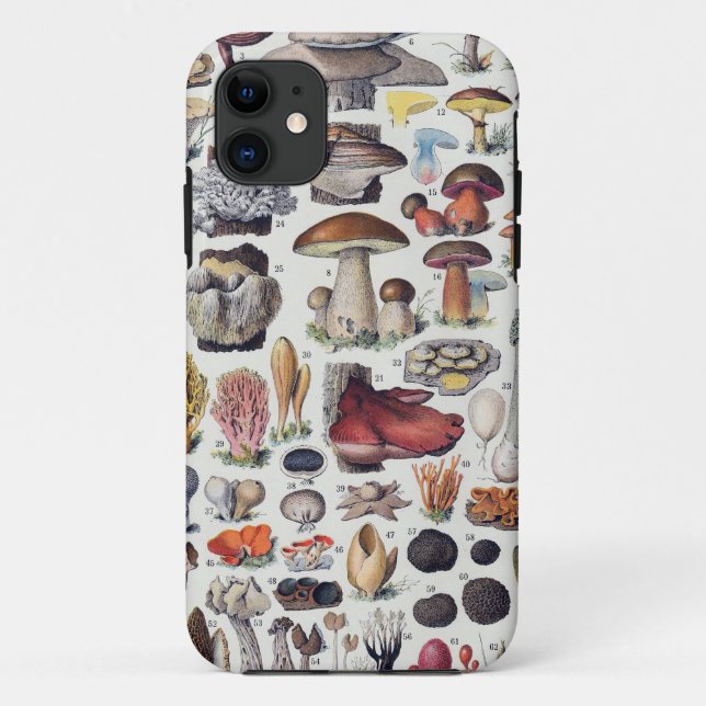 Coques Case-Mate iPhone Champignons 2 (Dos)