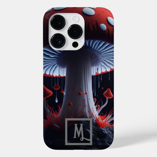 Coques Case-Mate iPhone Champignons Imaginaires (Verso)