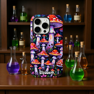 Coques iPhone 16 Pro Champignons Medley Motif