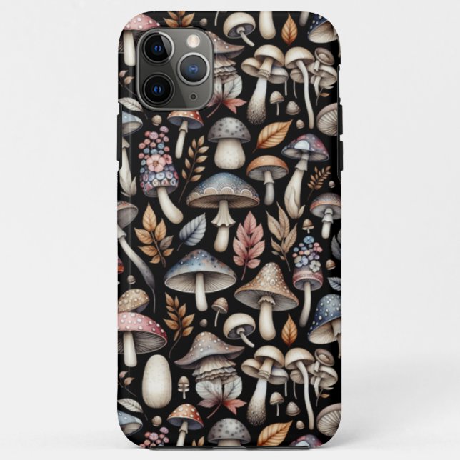 Coques Case-Mate iPhone Champignons mystiques (Dos)