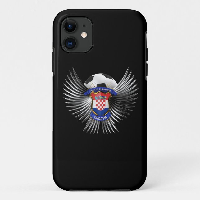 Coques Case-Mate iPhone Champions du football de la Croatie (Dos)