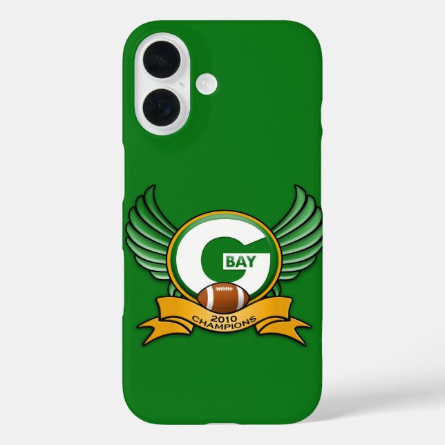 Coques Case-Mate iPhone Champions Green Bay 2010 (Verso)