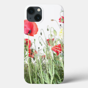 Case-Mate iPhone Case Champs de pavot fleurs Soleil Nature fleurs Coeur
