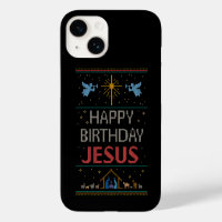 Chandail de Noël moche - Joyeux anniversaire Jésus