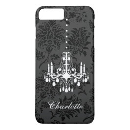 Case-Mate iPhone Case Chandelier blanc personnalisable sur Damask iPhone