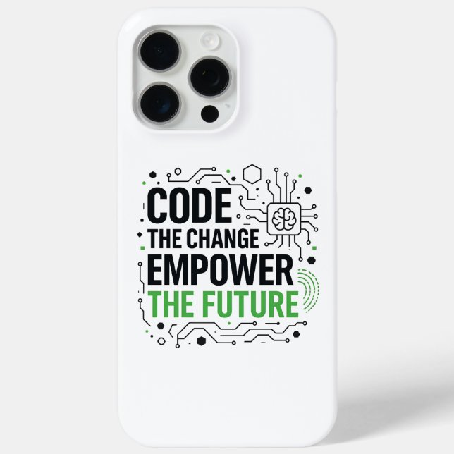 Coques Case-Mate iPhone "Changement de code, avenir possible | Révolution  (Verso)