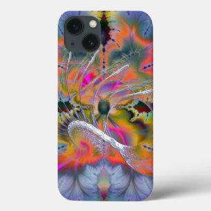 iPhone 13 Case Chanson De Swan Abstraite À peine Là-Bas