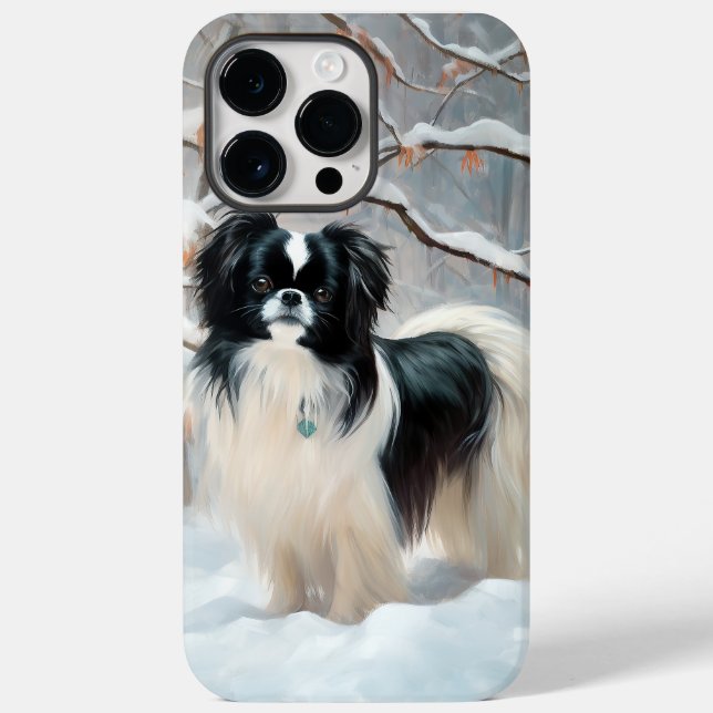 Coques Case-Mate iPhone Chanson Japonaise Laisser Neige Noël (Verso)