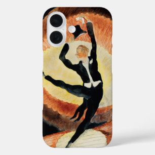 Coques iPhone 16 Chapeau haut-de-forme de danseur masculin Art déco