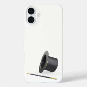 Coques iPhone 16 Plus Chapeau haut magique et baguette magique