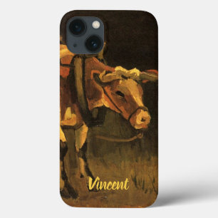 Case-Mate iPhone Case Chariot avec bœuf rouge et blanc par Vincent van G