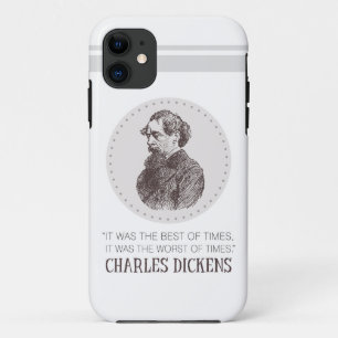 Case-Mate iPhone Case Charles Dickens Portrait et Citation