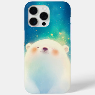 Coque iPhone 15 Pro Max Charme apaisant d'ours polaire