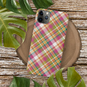 Case-Mate iPhone Case Charme Shabby Chic Campagne Française Motif Madras