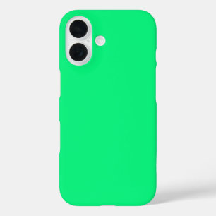 Coques iPhone 16 Chartreuse Téléphone vert