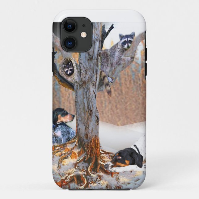 Coques Case-Mate iPhone Chasse au coon (Dos)