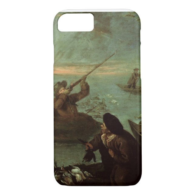 Coques Case-Mate iPhone Chasseurs tirant aux canards (huile sur la toile) (Dos)