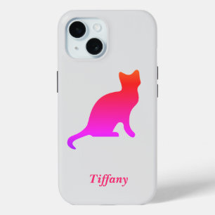 Coque Pour iPhone 15 Chat à l'ombre