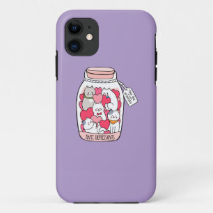 Case-Mate iPhone Case Chat Antidépresseur Cadeau Drôle pour Amateur de C