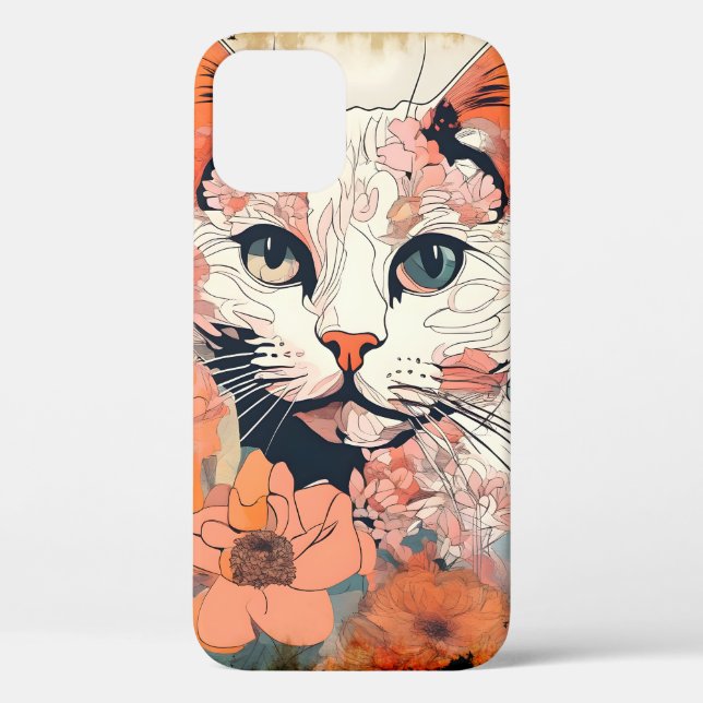 Coques Case-Mate iPhone Chat Artistique (Verso)