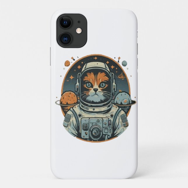 Coques Case-Mate iPhone Chat-astronaute sur les Astéroïdes (Dos)