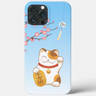 Case-Mate iPhone Case Chat chanceux japonais, Calico Maneki Neko