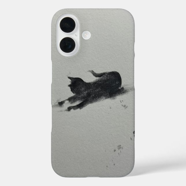 Coques Case-Mate iPhone chat dans la neige 1 (Verso)