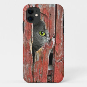 Etui iPhone Case-Mate Chat dans l'ancienne grange