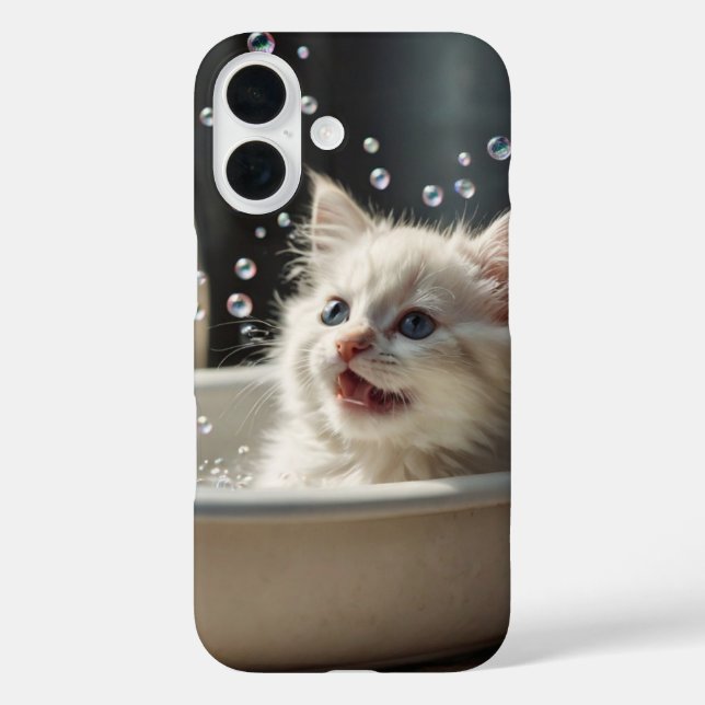 Coques Case-Mate iPhone Chat de bain bulle (Verso)