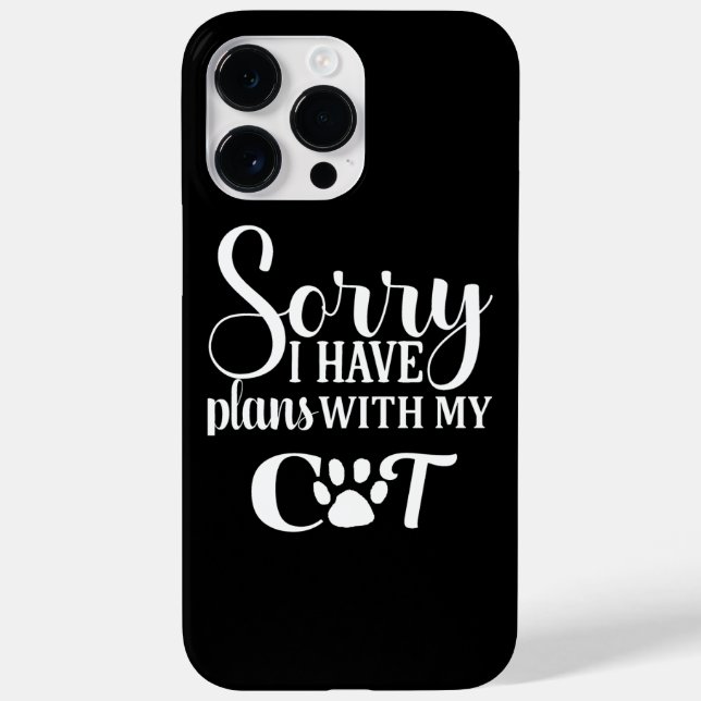 Coques Case-Mate iPhone Chat de compagnie intérieur (Verso)