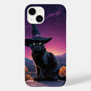 Coque Pour iPhone 14 Chat de cuisine Halloween Tee
