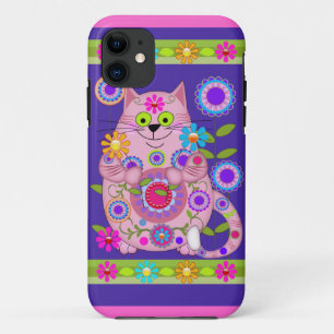 Case-Mate iPhone Case Chat de flower power